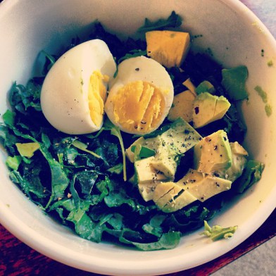 kale eggs