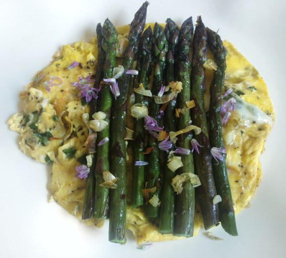 asparagus eggs