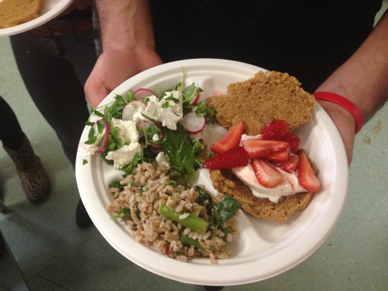 Mission High School school food