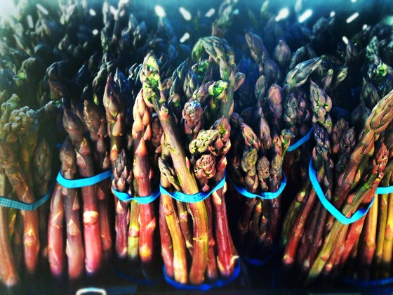 purple asparagus